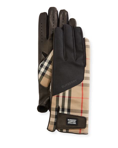 burberry mens leather glove cheap|Designer Hats & Gloves for Men .